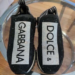Dolce & Gabbana Sorrento Sneakers with Crystals